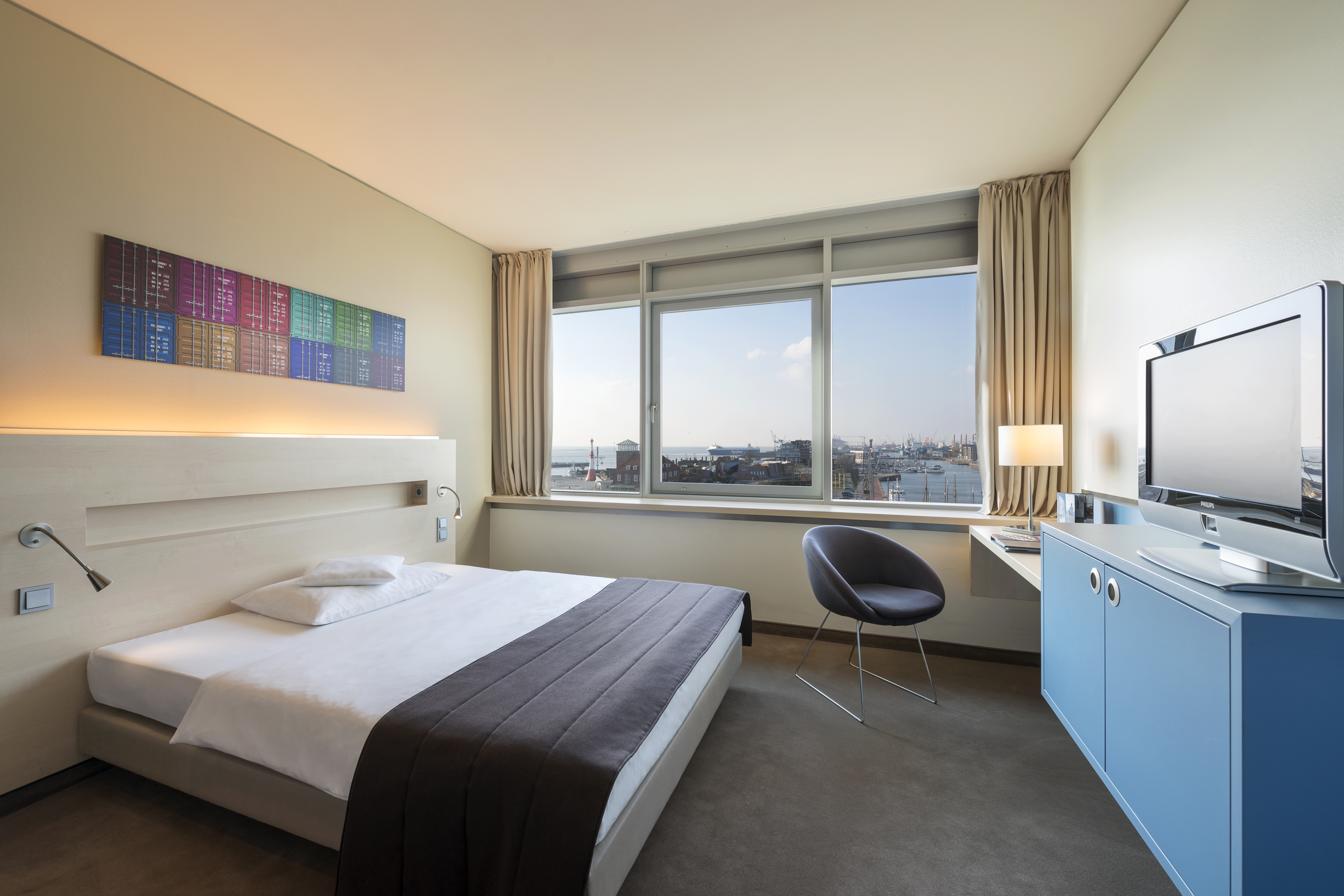Comfort-Einzelzimmer ATLANTIC Hotel SAIL City Bremerhaven