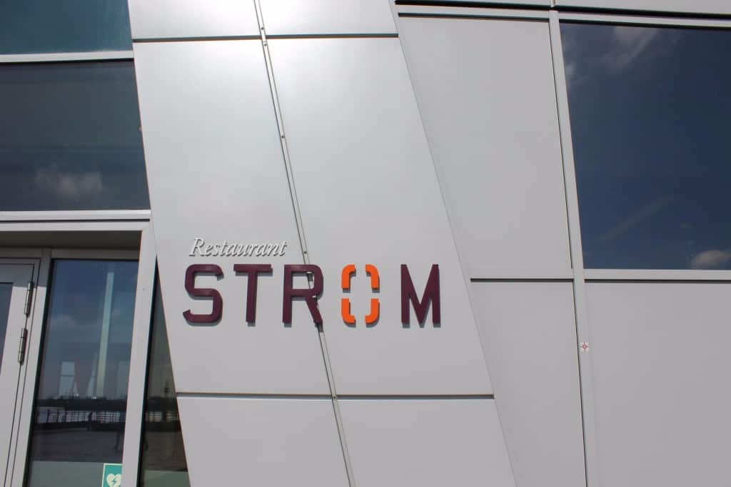 Logo des hoteleigenenn Restaurants Strom