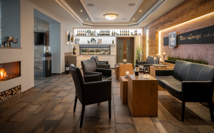 Wein-Lounge im Ringhotel Winezrehof